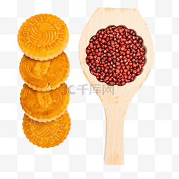 中秋中秋节红豆月饼