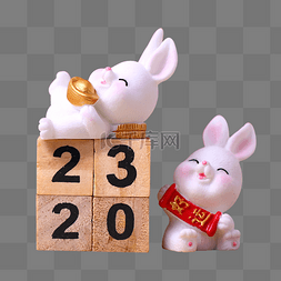兔子2023图片_2023兔年2023数字