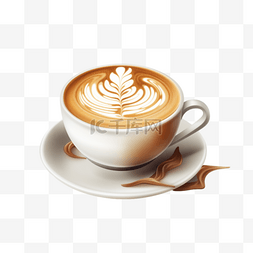 饮品咖啡图片_卡通手绘饮品咖啡