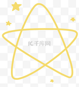 五角星星星图片_卡通手绘星星五角星