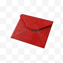 红包矢量插画图片_扁平卡通免抠图素材红包