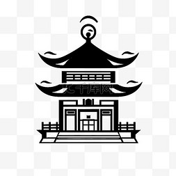 风格建筑扁平logo