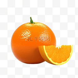 摄影免抠图素材橙子