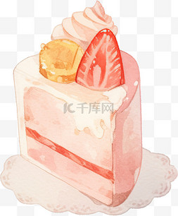 卡通切块小蛋糕水果蛋糕