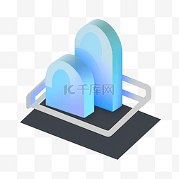 云端数字科技图片_蓝色高科技云端数据