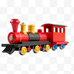 卡通火车玩具图片_卡通手绘儿童玩具火车