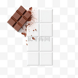 卡通手绘甜品巧克力