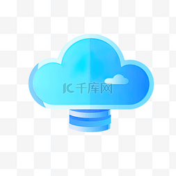 云端数字科技图片_蓝色高科技云端数据