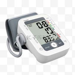 2022年纯数字图片_卡通手绘节测量血压血压仪