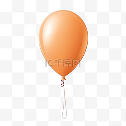 手绘插画风免抠元素气球