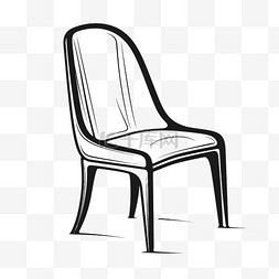 简约风格整洁椅子图标