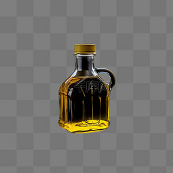 油大豆图片_玻璃瓶装植物食用油摄影