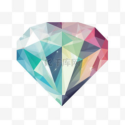 钻石数字图片图片_卡通手绘钻石宝石