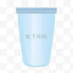 透明有水杯子图片_卡通手绘水杯杯子