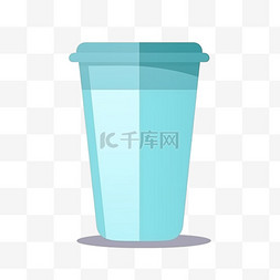 水杯杯子图片_卡通手绘水杯杯子