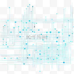 蓝色高科技科技线条