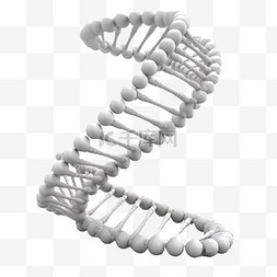dna插画图片_卡通手绘DNA双螺旋