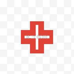 红十字加号正确勾打勾对标志选择