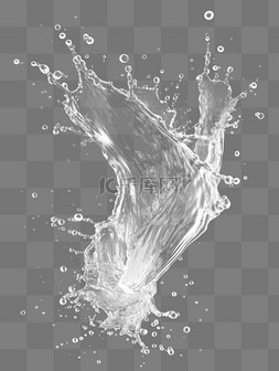 银光液体图片_水液体水花水滴(16)