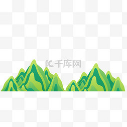 描写图片_植物山峰中国风