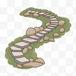 竹林小路简画图片-竹林小路简画图片素材免费下载-千库网