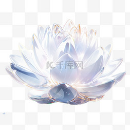 琉璃光院图片_3D莲花荷花琉璃玻璃