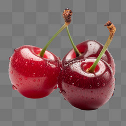 美食摄影免扣摄影素材水果樱桃