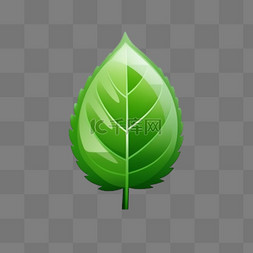 生态标志图片_绿色绿叶叶子生态环叶复选标记