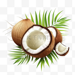 椰子保龄球图片_椰子制品