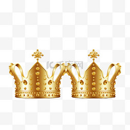 国王或王后的金冠