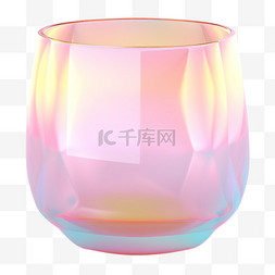 琉璃器皿图片_3D立体水晶玻璃容器