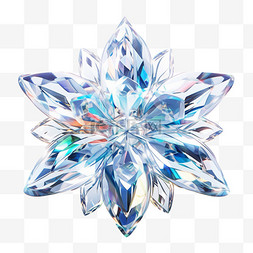 三色水晶果图片_3D立体水晶玻璃元素水晶花朵