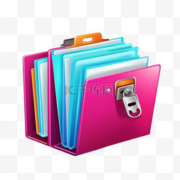 存档图片_打开文件夹、带有文档的文件夹、
