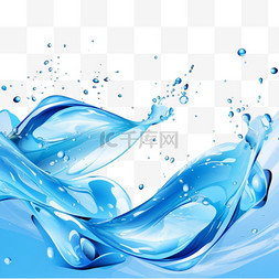 冷水冰敷图片_液体晶莹剔透的水滴水流水花