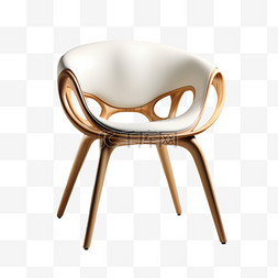 日常用品icon图片_3D立体产品靠背椅子设计日常用品