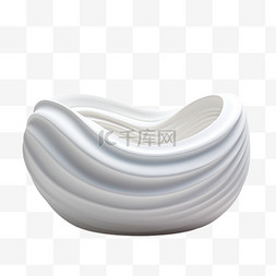 3D立体产品设计日常用品常见瓷碗