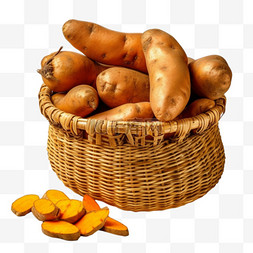 农作物背景图片_土豆马铃薯元素食物实拍