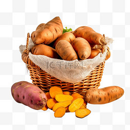 食物实拍土豆马铃薯元素