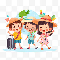 学生旅游暑假假日假期旅行出行
