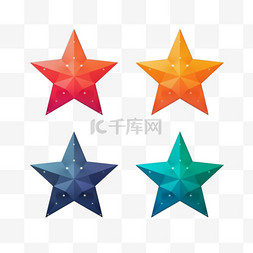 服务之星模板下载图片_两种不同背景的星级评定