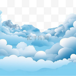 粉蓝天图片_绚丽的云朵背景与蓝天设计