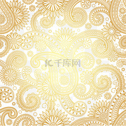 金色材质欧式花纹图片_金箔材质欧式复古花纹元素