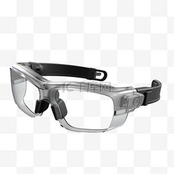 未来感科技感超写实AR眼镜
