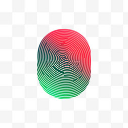 深色质感纹理图片_深色绿色红色指纹纹理免扣元素