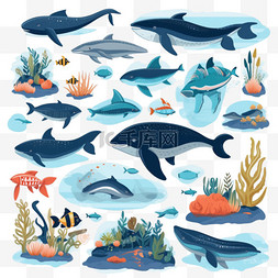 国际环境图片_卡通世界海洋日Instagram帖子集