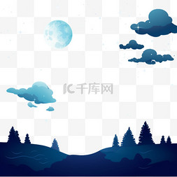 暗星空图片_夜空背景