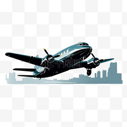 绘画飞机图片_平面设计飞机轮廓图