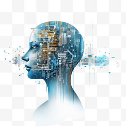 赛博朋克商业海报图片_AI机器学习模板向量颠覆性技术博