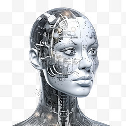 科技科技人脸图片_数字技术面向人工智能