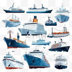 大邮轮的船头甲板图片_海运和海运套装